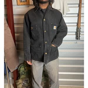 Black Carhartt Chore Jacket